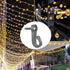 Pack of 46 Q Hanger Screws in Hooks for Outdoor String Lights and Garage Party Decor...