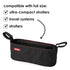 Diono Buggy Buddy Universal Stroller Organizer with Cup Holders, Secure Attachment, Zippered Pockets, Safe & Secure, Black...