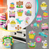 16 Pcs Easter Diamond Painting Magnets for Refrigerator Spring Diamond Art Magnets DIY Bunny Eggs Gnome Cross Flower Diamond Painting Kits Pink Ye...