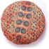 32 Inch Floor Pillow "Cover Only" Orange Tie Dye Mandala Cushion Case Seating Throw Hippie Decor Round Meditation Cushion Cover Ottoman Bohemian P...