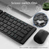 Acoucou Mini Bluetooth Keyboard Wireless Foldable Keyboard, Rechargeable Bluetooth Keyboard Portable Pocket Size Keyboard, Compatible with MAC/iOS...