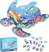 ELX 153 Piece Sea Turtle Jigsaw Puzzle for Kids 4-10, Seaworld Floor Puzzle for Preschool Learning (21.42 X 16.42 in)...