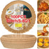 Air Fryer Paper Liners, 100PCS Non-stick Oil Resistant Air Fryer Parchment Paper Liners, 8 Inch Air Fryer Liners Disposable, Round Airfryer Liners...