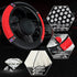 Bling Car Accessories Set Leather Diamond Steering Wheel Cover Bling Seat Belt Shoulder Pad Armrest Pad Crystal Car Decor Bling Car Cup Holders Tr...