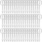 Audab 360Pcs Keychain Bulk, 120Pcs Keychain Rings with Chain and 120Pcs Open Jump Ring with 120Pcs Screw Eye Pins for Crafts and Jewelry Making...