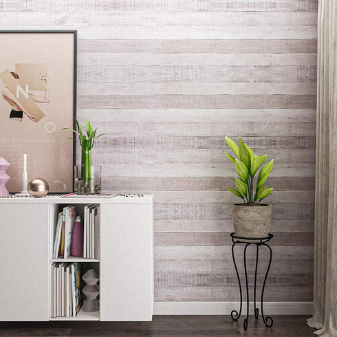Art3d 17.7"x78.7" Peel and Stick Wallpaper - Decorative Self Adhesive Vinyl Film Wood Grain Wallpaper for Furniture Cabinet Countertop Shelf Paper...