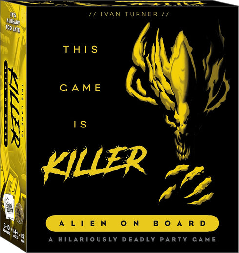 This Game is Killer, Party Board Game, for 3 to 10 Players and Ages 14+, Smirk & Dagger...