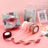 6 Rolls Sheer Chiffon Ribbon Organza Satin Ribbon Transparent Chiffon Ribbon for Wrapping Decorating Valentine's Day Wedding Birthday Bouquet Garl...