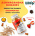 Ashwagandha Gummies with Turmeric and Black Pepper Extract - Herbal Gummy Supplement - 60 Gummies...