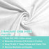 TL Care 100% Natural Cotton Fitted Crib Sheet 52" x 28" - Soft, Breathable, Hypoallergenic & Gentle Toddler Bed Sheet, White, Neutral for Boys & G...
