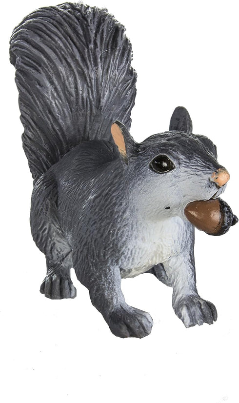 Safari Ltd. Gray Squirrel Figurine - Lifelike 3" Wildlife Figure - Educational Toy for Boys, Girls, and Kids Ages 3+...