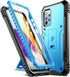 Poetic Revolution Case for Samsung Galaxy A72, Built-in Screen Protector Work with Fingerprint ID, Full Body Rugged Shockproof Protective Cover Ca...