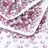 1440PCS SS20 Crystal Glass Flatback Rhinestones, Round Flat Back Crystal Gems for Nail Art and Craft Clothes, Glue Fix Diamond Stones Light Pink (...
