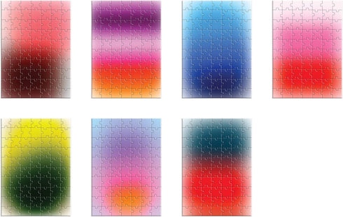 Galison 7 Days of Mindfulness Puzzle Set – 7 70-Piece Puzzles for Each Day of The Week for Meditation Restoration Reinvigoration...