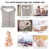 Newborn Baby Swaddle Blanket, Baby Kids Toddler Knit Soft Warm Fleece Blanket Swaddle Sleeping Bag Stroller Unisex Wrap for Boys Girls (Grey)...