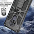 Ailiber for Cricket Ovation Case, AT&T Radiant Max Phone Case with Screen Protector, for Magnetic Car Mount, Kickstand Holder, Rugged Shockproof M...