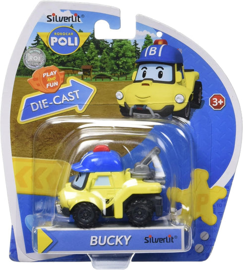 Robocar Poli, Bucky DIE-CAST Metal Toy Cars, Mountain Buggy Car, Cartoon Diecast Vehicle Truck Toy Party Birthday Gifts for Toddlers Age 1-5 Boys ...