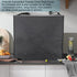 OwnMy Black Toaster Oven Dust Cover Heat-Resistant Microwave Oven Dust Cover Large, TOA-60 Toaster Oven Dust Cover for Kitchen Counter, Small Kitc...