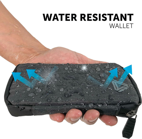 GW BICYCLES Cycling Wallet Water Resistant, Hydrophobic Case for Cyclists, Compact and Stylish Phone, Bills and Documents Protection for Outdoor A...