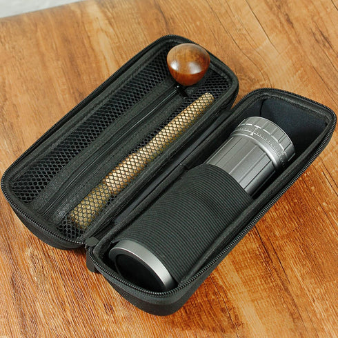 Travel Coffee Machine Bag, Carrying Storage Case Manual Coffee Grinder Bag Waterproof Travel Bag for Home Outdoor Camping...