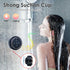 XLEADER Rose Gold Bluetooth Shower Speaker, SoundAngel Mate Certified IPX7 Waterproof Bathroom Speaker with Suction Cup Mic 5W Crystal Sound, 15H ...