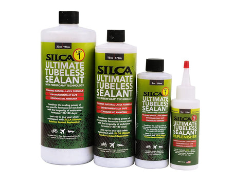 SILCA Ultimate Tubeless Tire Sealant - Replenisher| Long Lasting, Fast Sealing Bike Tire Sealant | Tubeless Sealant - MTB, Road, Gravel Bicycle Ti...