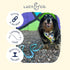 Lucy & Co. Designer Dog Leash - Pet Accessories - Thick Dog Leash - Padded Handle for Comfort - Purple with Green Floral - 5 Foot (Lime Green Blue...