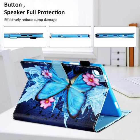 Dteck for Galaxy Tab A7 Tablet Case 10.4" 2022/2020, SM-T500/T503 Case, PU Leather Protective Cover with Auto Sleep Wake & Stand Function, Built-i...