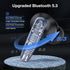 1 Hora Wireless Earbuds Bluetooth 5.3, Touch Control Headphones with Transparency Wireless Charging Case, Premium Sound in-Ear Earphones, Compatib...
