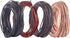 KONMAY Jewelry Real Leather Cord, 40 Yards 1.0mm Mixed Leather String for Necklaces, Bracelets, Jewelry Making, Crafting and Braiding...