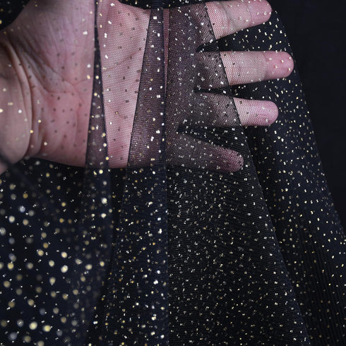 60" x 8 Yards Glitter Tulle Fabric Rolls for Bridal Veil Tutu Skirts Tulle Bolt Ribbons DIY Sewing Crafts Wedding Arch Bridal Showers Decoration P...