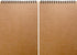 JOYISEN 2PCS Sketch Pad A5 160GSM Spiral Bound Sketchbooks for Drawing Kraft Cover 60 Pages/30 Sheets Watercolour Sketch Book for Adults Children ...