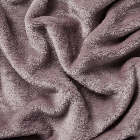 BOURINA Fleece Blanket Flannel Throw Blanket (Lavender,Throw Size) Lightweight Cozy Microfiber Blanket for Sofa, Couch, Bed, Camping, Travel, 50x6...
