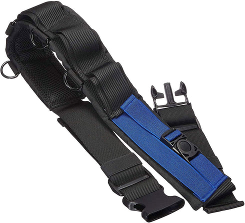 JJC GB-1 Adjustable Photography Utility Belt, Wrist Waistband Belt, Accessory Belt, Speed Belt, for Carrying Gear Bag Case, Lens Pouch, Flash Acce...