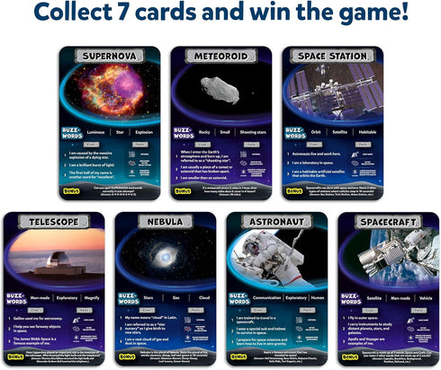 Skillmatics Collectible Card Game - Guess in 10 NASA Space, Perfect for Boys, Girls, Kids & Families Who Love Educational Toys, Gifts for Ages 8, ...