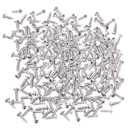 100 Pcs Fence Wire Agricultural Fencing Screws, Stainless Steel Screw for Mount Welded Wire to Vinyl, Wood or Metal Fence...