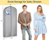 MISSLO 4" Gusseted Garment Bags for Hanging Clothes 43" Suit Bags for Closet Storage Waterproof Suit Cover Bags Hanging Clothes Storage Bag, 3 Pac...