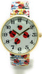 Ladies Novelty Butterfly Bird Owl Ladybug Bee Zoo Theme Elegant Stretch Elastic Band Analog Quartz Fashion Watch Varsales...