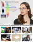 EYEURL Cat Eye Reading Glasses for Women 2.25 Blue Light Blocking 3 Pack Computer Readers with Comfortable Spring Hinge Lightweight Eyeglasses for...