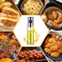 Oil Sprayer Bottle for Cooking,100ml Olive Oil Spritzer Mister Refillable with Scale for Air Fryer, Salad,BBQ, Barbecue,Roasting, Baking, Frying, ...