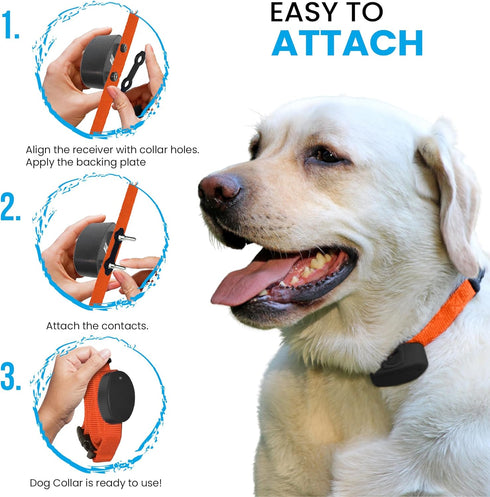 Nylon Replacement Collar - Shock Collar Replacement Collar, Invisible Fence Collar Replacement, Compatible with Pet Safe & Invisible Fence & PetSa...