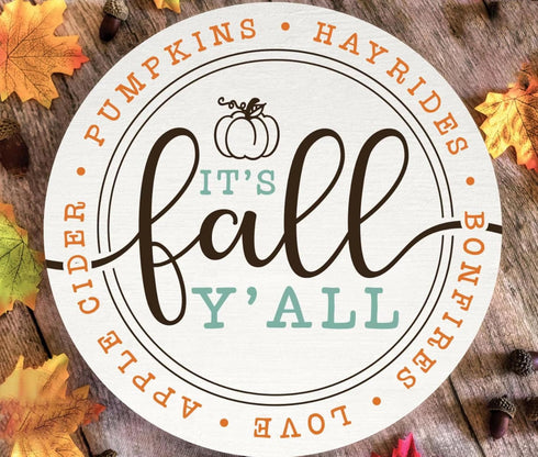 Large Fall Stencils for Painting on Wood 12”,Thanksgiving Stencil Round Hello Pumpkin Stencils Give Thanks Drawing Templates for Door Porch Hanger...