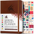 Clever Fox Budget Planner - Expense Tracker Notebook. Monthly Budgeting Organizer, Finance Logbook & Accounts Book, Bill Tracker, A5 (Brown)...