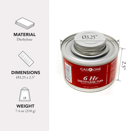 1 pc - 6 Hr Cooking Wick Liquid Safe Fuel for Chafing Dish...