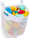 Quick-Fetch Way Mesh Bath Toy Holder, Wide Opening and Large Capacity Bath Toy Storage for Quick Access to Toys, Space-Saving Wall-Mounted Bath To...