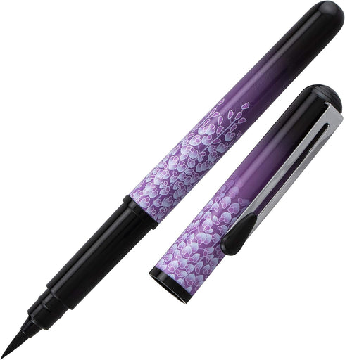 Pentel Arts Limited Edition Pocket Brush, Inking Brush Pen, Wisteria Wrap (GFKP3J1BPA)...
