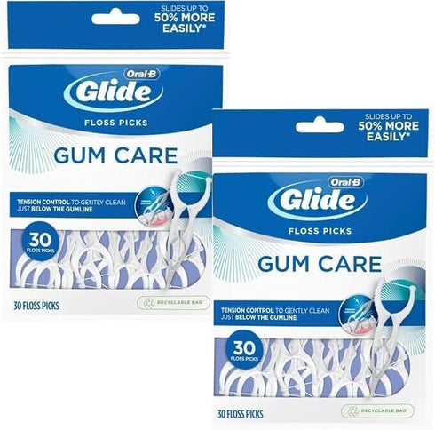 Glide Pro-Health Advanced Floss Picks 30 Ea (Pack of 5)...