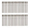 72pcs 1/2 inch Flexible Horsehair Bristle Acid Brushes...