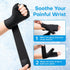 DR. MUSCLE'S Upgraded Hand Ice Pack Glove for Injuries, Wrist Ice Pack Wrap for Carpal Tunnel Relief, More Gel Filling Hot & Cold Therapy Pack for...