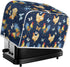 Toaster Cover 4 Slice,Rooster Chicken Pattern Kitchen Decor Toaster Dust Cover Protective Cover Bread Maker Cover Toaster Oven Cover,Machine Washa...